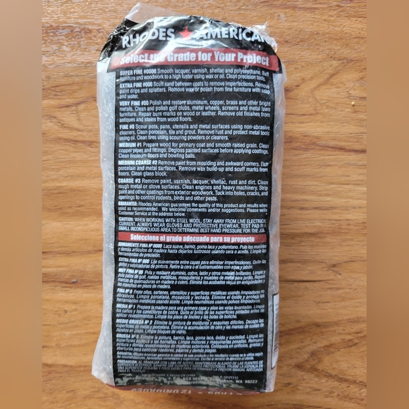 Rhodes America Steel Wool Grade #3 Paint Remover - Picture 3 of 4